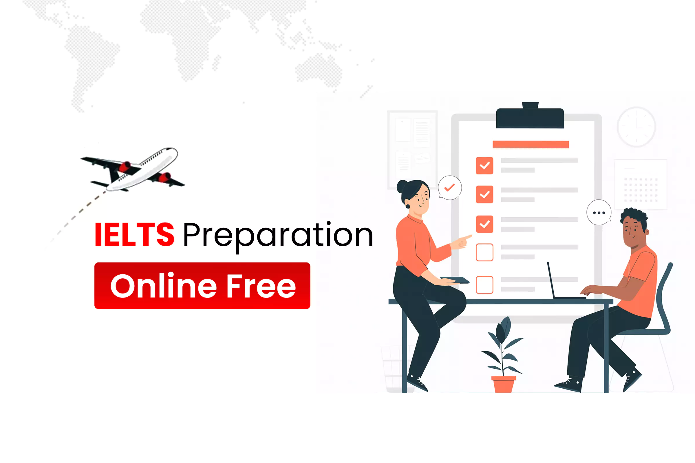 Laptop practice for IELTS computer-based test