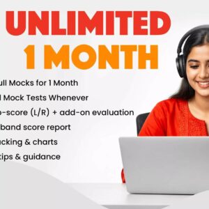 IELTS CBT Mock Unlimited (1 Month)