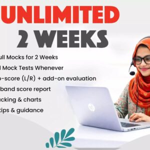 IELTS CBT Mock Unlimited (2 Weeks)