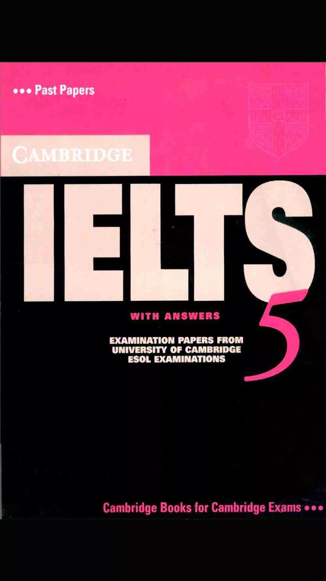 Cambridge IELTS 5 official IELTS exam practice book