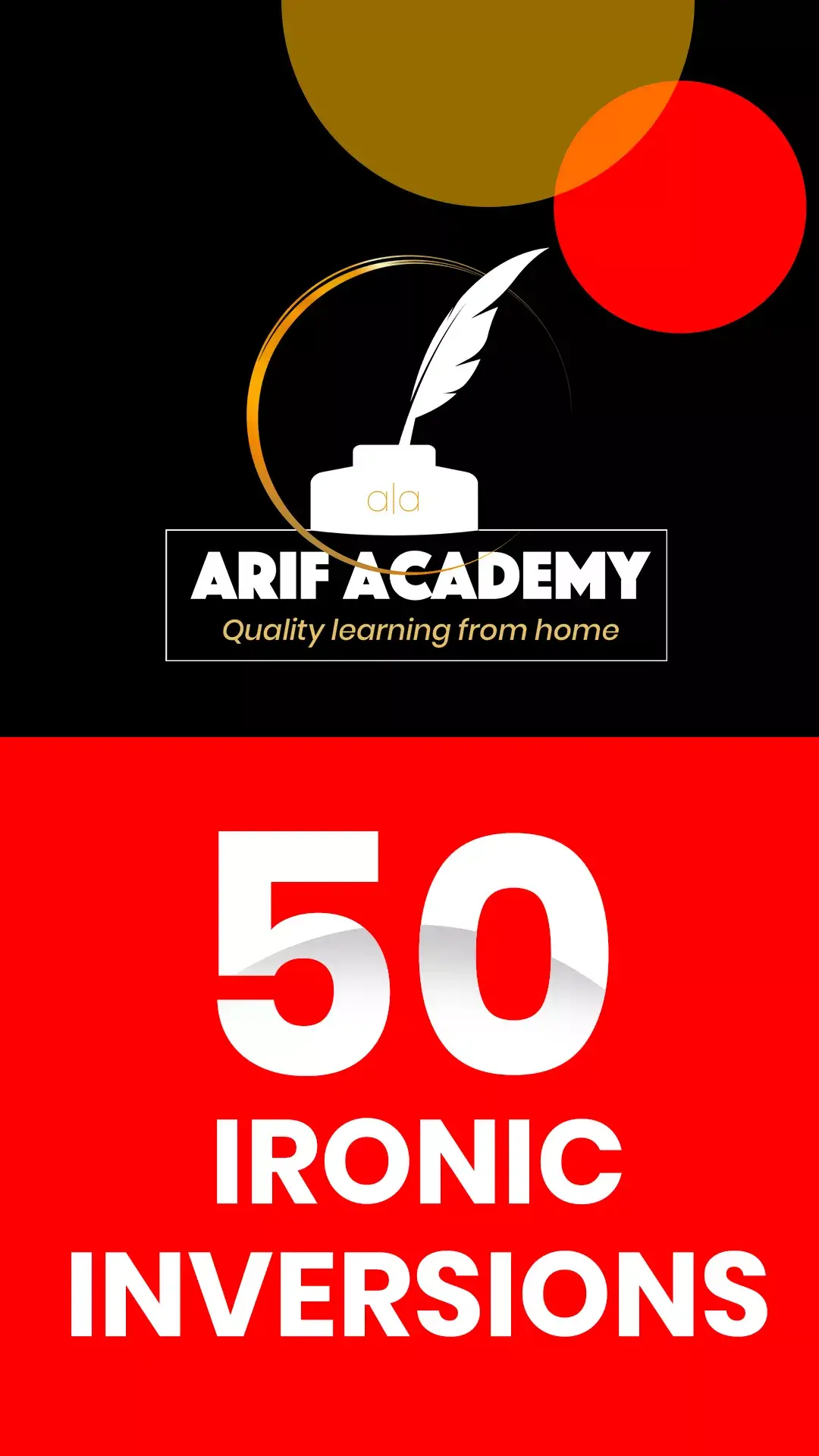 English ironic inversions explained with examples