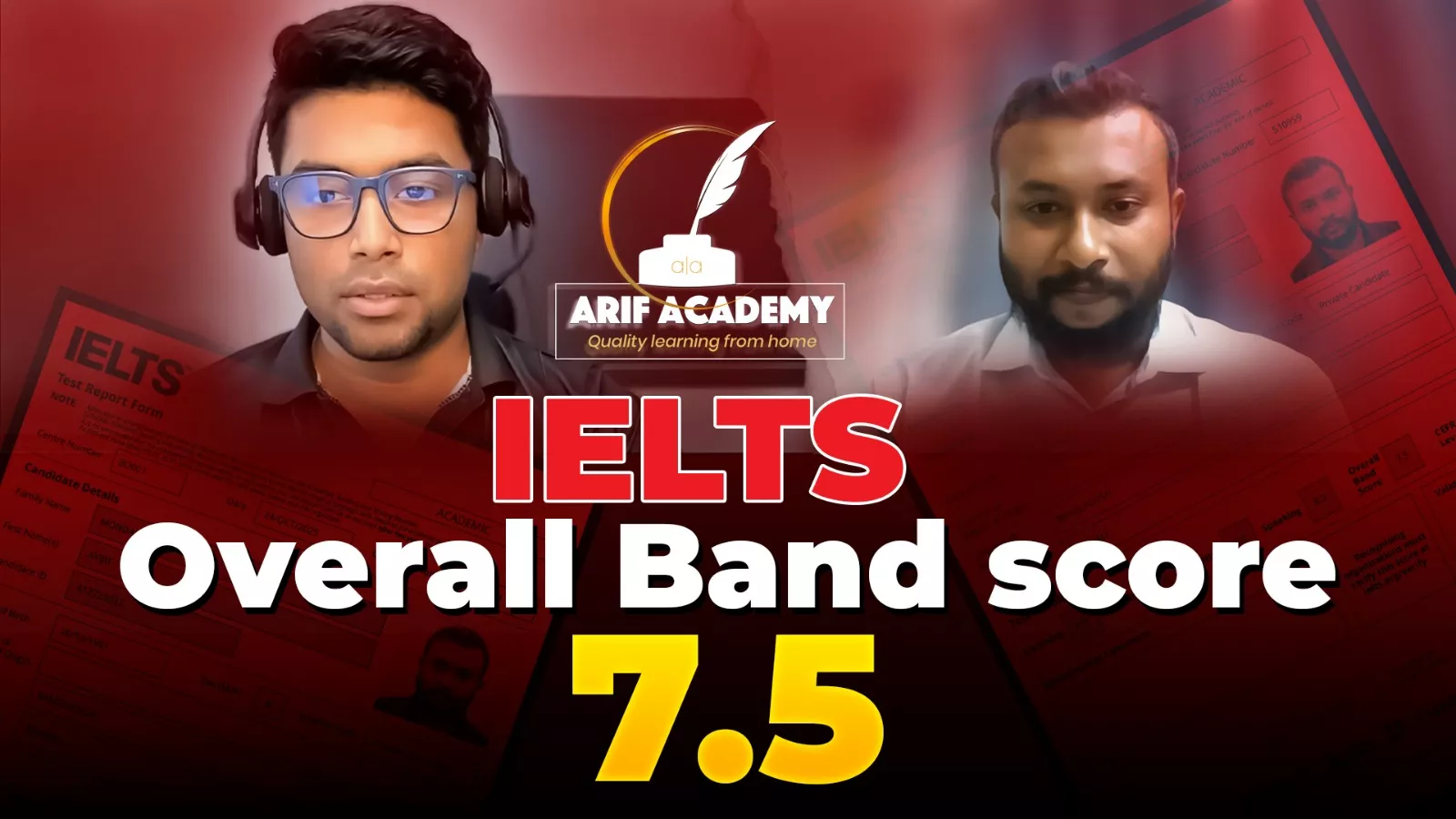 One of our IELTS students has achieved an impressive Band 8