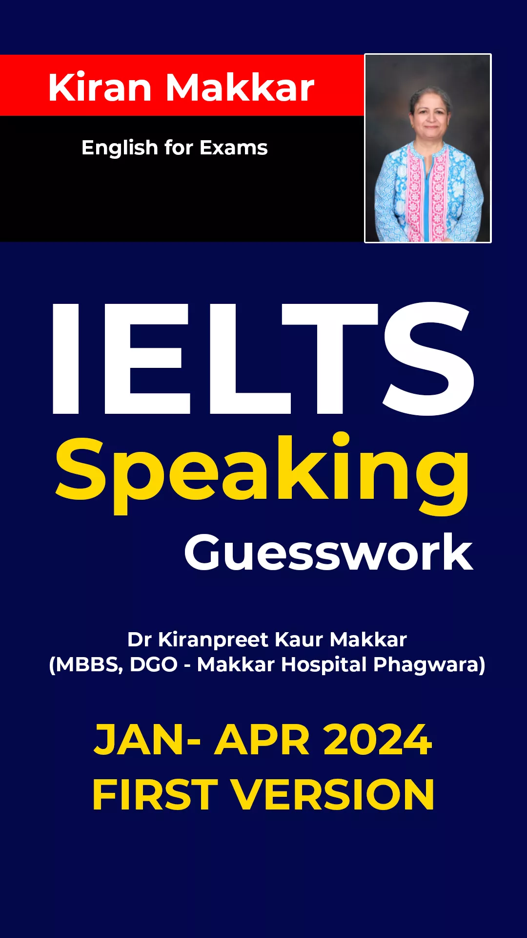 IELTS Speaking Guesswork 2024 book with predicted speaking questions