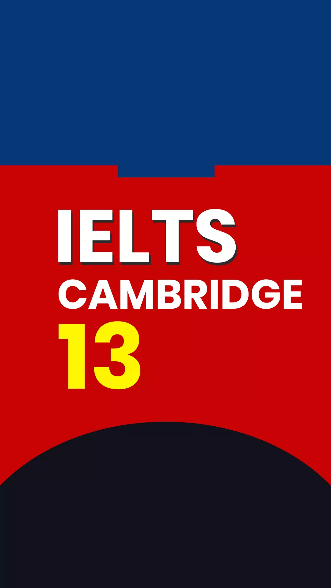 Cambridge IELTS 13 book cover