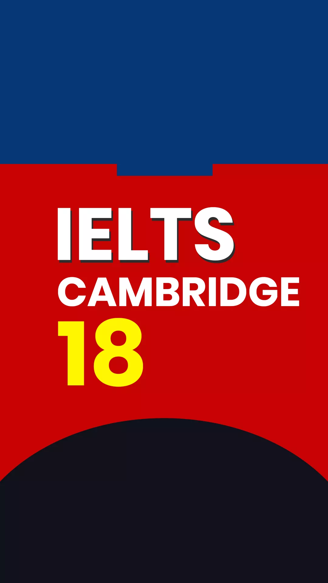 Cambridge IELTS 18 book cover